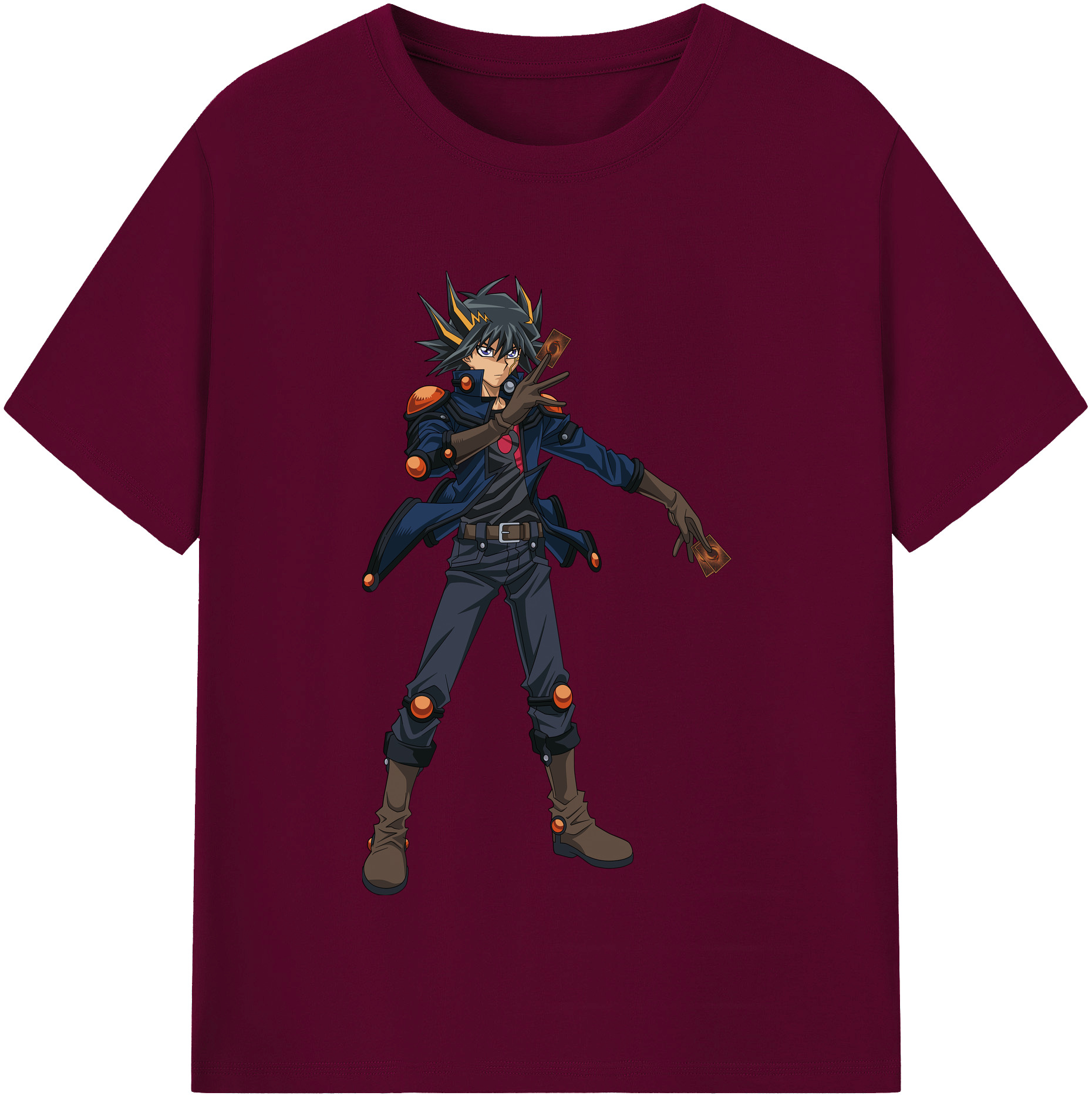 （画像用） 遊☆戯☆王 Yu-Gi-Oh! レディースカジュアルプリントTシャツ（綿100％）